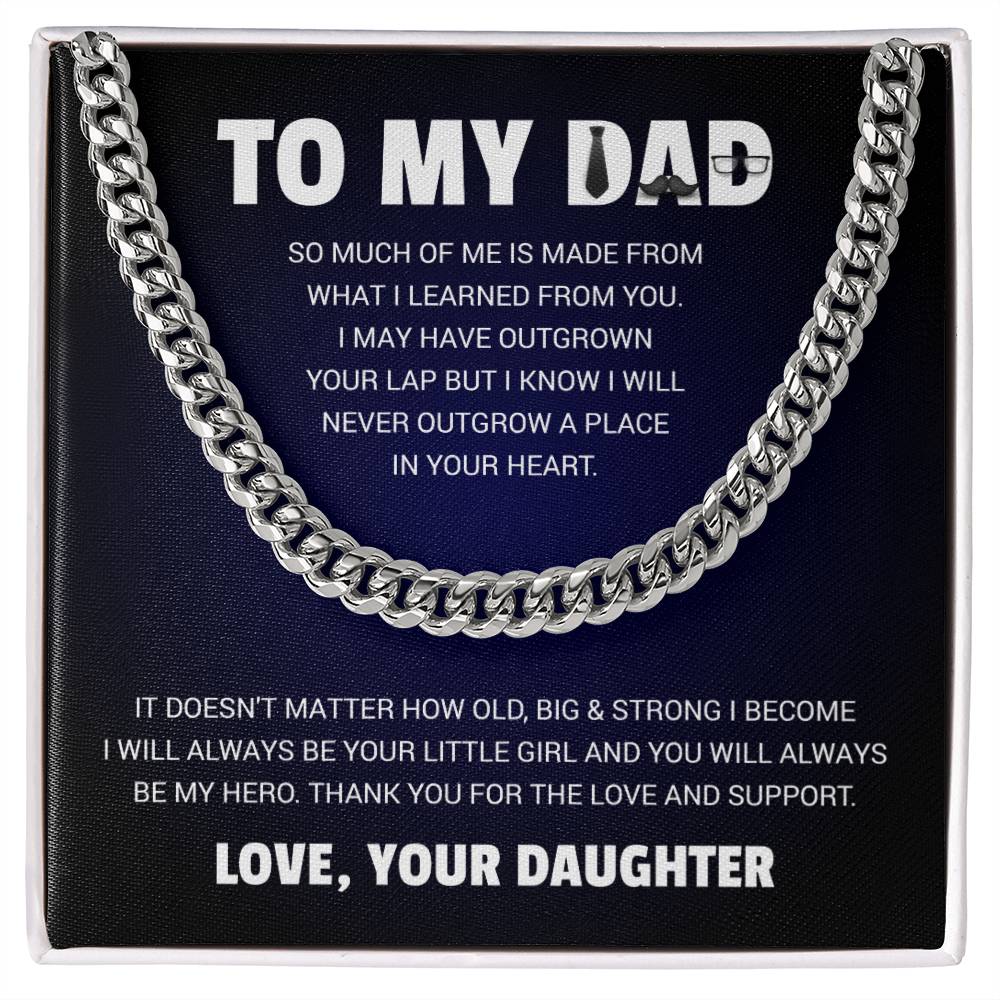 To My Dad- Thank you for the love