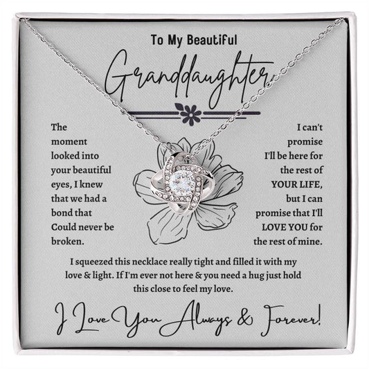 Granddaughter Necklace, Gifts To My Granddaughter, Jewelry From Grandma and Grandpa For Granddaughter Birthday From Nana, Graduation Gift