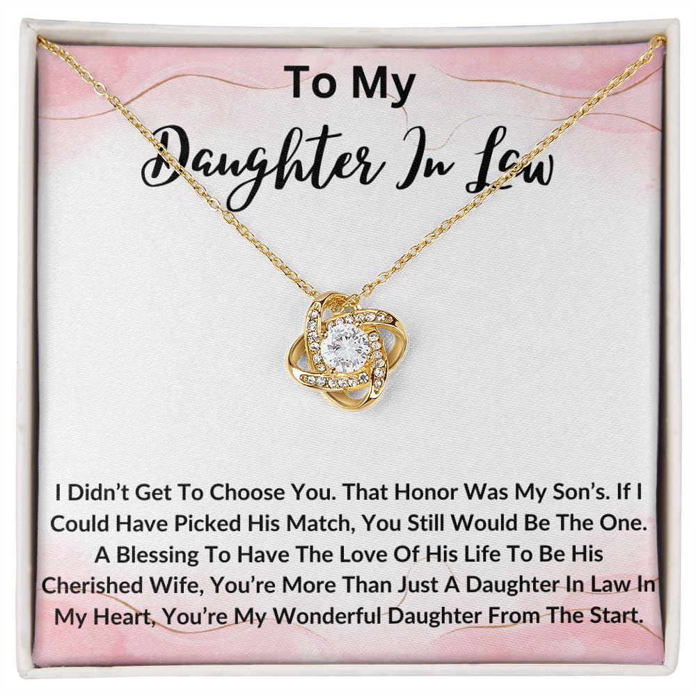 Daughter in law gift from mother in law, Daughter-In-Law Gift Necklace, daughter in law, daughter in law necklace, gift for daughter in law