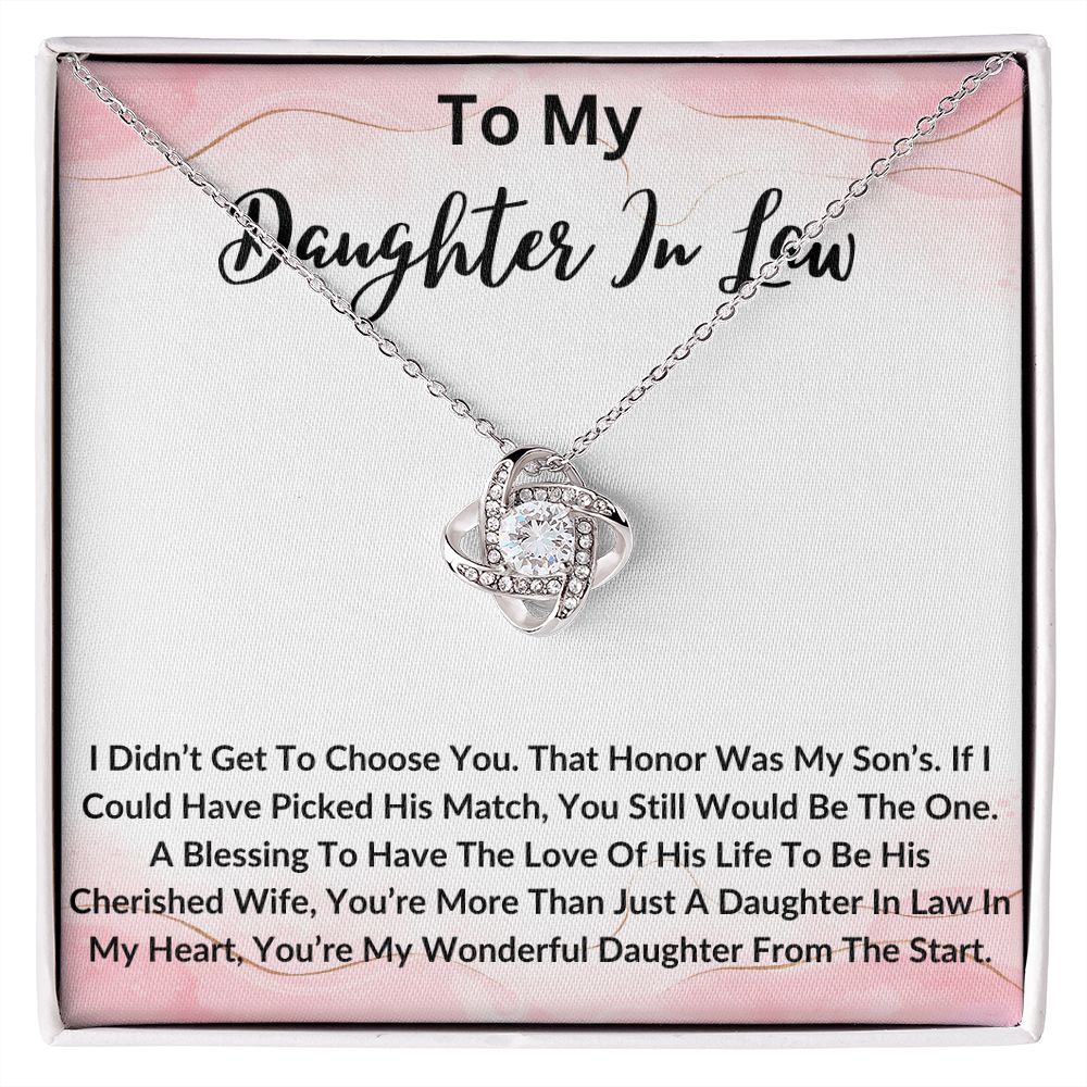 Daughter in law gift from mother in law, Daughter-In-Law Gift Necklace, daughter in law, daughter in law necklace, gift for daughter in law